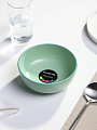 Салатник керамика, круглый, 15х5.6 см, Macarons, Domenik, DM7002, мятный