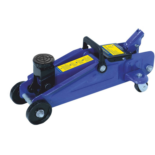 Домкрат подкатной, гидравлический, 1.8 т, 320 мм, с резиновой проставкой порога, кейс, Goodyear, GY-PD-01K, GY000902