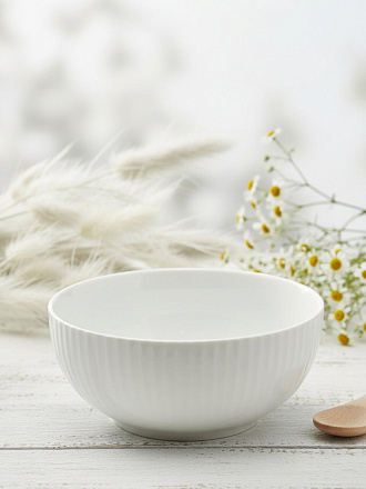 Салатник стеклокерамика, круглый, 13х6 см, 0.3 л, Жемчужина, МФК, DKW50