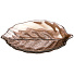 Блюдо стекло, фигурное, 21 см, коричневое, Fume, 339-106 - фото 2