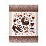 Набор полотенец кухонных 3 шт, 45х60 см, 100% хлопок, АртДизайн, Кофе-брейк, коричневый, рогожка, Россия, НЗ_ПКР45.60 - фото 4