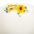 Тарелка суповая керамическая, 200 мм, Желтый цветок 063/8 Кубаньфарфор - фото 2