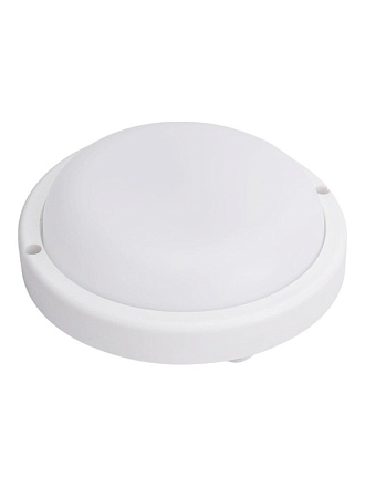 Светильник накладной светодиодный, Ecola, 12 Вт, 4200 К, IP65, 14х14х4 см, с датчиком движения, нейтральный белый свет, 200В, DMRV12ELC