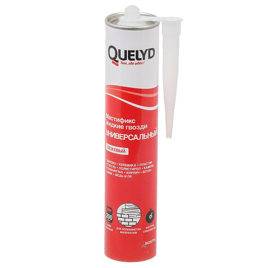 Клей монтажный Quelyd, универсальный, 340 г, 12013002