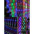 Гирлянда 120 ламп, 1.6х1.2 м, 8 режимов, Сеть, свет мультиколор, прозрачная, в помещении, сетевая, SY20L-17 - фото 7