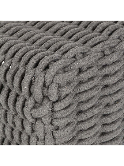 Корзина 30х21х26 см, прямоугольная, плетеная, серая, Y4-8943