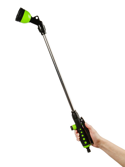 Насадка для полива 7 режимов, пластик, 70 см, быстросъемная, Grandy, JS-9395, черная