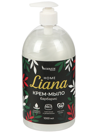 Крем-мыло жидкое Hermes Industry, Home, Барбарис, 1 л