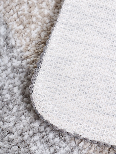 Набор ковриков для ванной и туалета, 2 шт, 0.5х0.8, 0.4х0.5 м, полиэстер, Silvano, Полоса трехцветная, Y4-11459