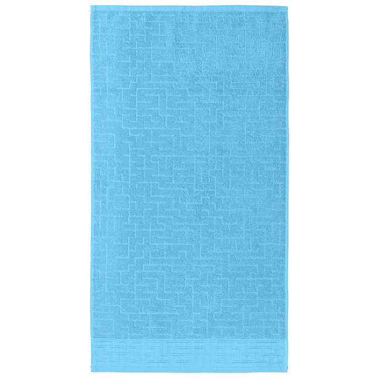 Полотенце банное 50х90 см, 100% хлопок, 541 г/м2, Galiha Jacquard, Anilsan, бирюзовое, Турция, 40705090