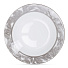 Тарелка суповая, фарфор, 20 см, круглая, Frozen Pattern, Fioretta, TDP591 - фото 2