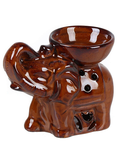 Аромалампа 6.5х8.5 см, Слон, керамика, Y6-10645
