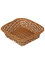 Корзина декоративная 23х23х8 см, квадратная, плетеная, Y4-8904 - фото 2