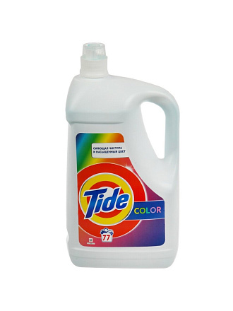 Гель для стирки Tide, 5.005 л, для цветного белья, Color