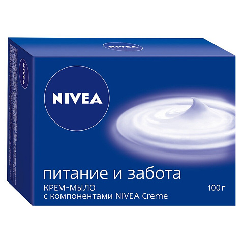 Крем-мыло Nivea, Питание и забота, 100 г