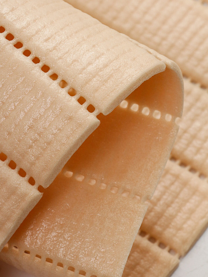 Коврик для ванной, антискользящий, 0.8х15 м, вспененный ПВХ, светло-бежевый, Вилина, Виктория, LB