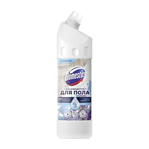 Средство для мытья полов Domestos, Ультра гигиена, Горная свежесть, 1 л