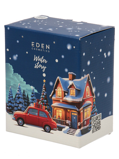 Набор подарочный для женщин, Eden, Winter story BLUE №2, крем для рук 50 мл, мыло жидкое 245 мл