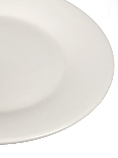 Тарелка обеденная, фарфор, 23 см, круглая, Лейна, Jewel, ПС0004-37, белая