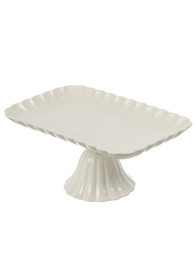 Ваза для фруктов, фарфор, на ножке, 30.5 см, Bonjart, 202505