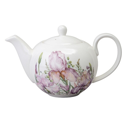 Чайник заварочный фарфор, 1.1 л, Lefard, Irises, 425-153