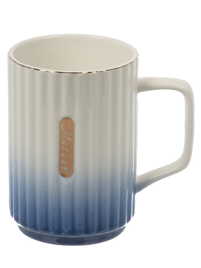 Кружка керамика, 460 мл, Яркий акцент, 8.2х11.8 см, Y4-11307, в ассортименте