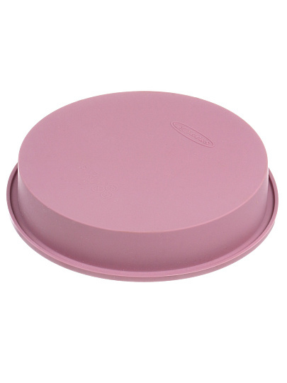 Форма для запекания силикон, 20х20х4 см, круглая, Хорс, Plum, П-01-51-03-(205)