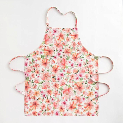 Фартук «Этель» Flowers 60х70см, 100% хл, саржа 190 г/м2, 6756603