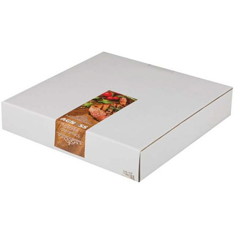 Форма для запекания керамика, 25х25х5 см, квадратная, Agness, 536-155