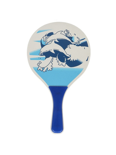 Набор для настольного тенниса, ракетка 2 шт 33х18 см, с мячиком, детский, D040007