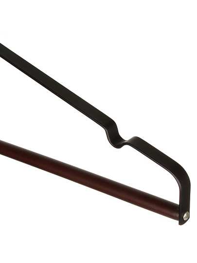 Вешалка-плечики для одежды, 44 см, дерево, в ассортименте, A200161