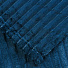 Плед евро, 200х240 см, велсофт жаккард, 100% полиэстер, Silvano, Неаполь Полоски, синий - фото 3
