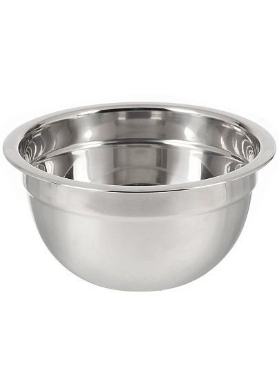 Миска походная, металл, 0.6 л, 14 см, глубокая, 0,5 мм, B020137