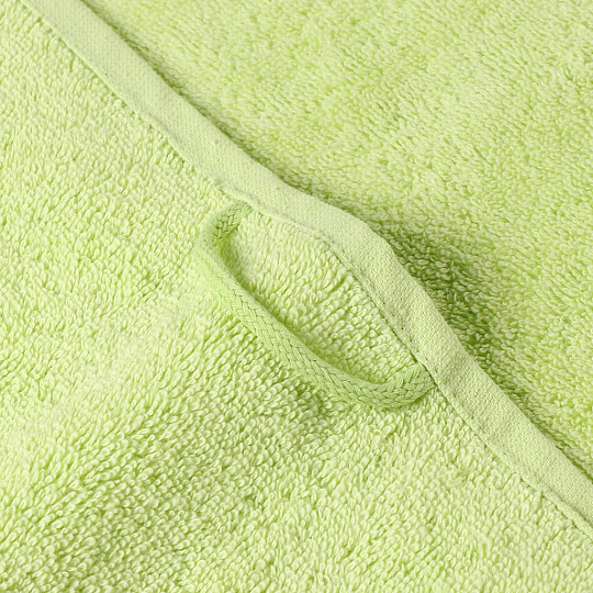 Полотенце банное 70х140 см, 100% хлопок, 562 г/м2, Plain, Anilsan, салатовое, Турция, 605870140