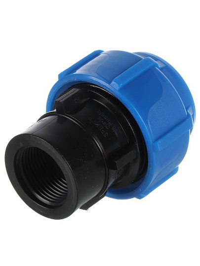 ПНД муфта d32х3/4&quot;, внутренняя резьба, Spektr