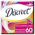 Прокладки женские Discreet, Multiform Deo Summer Fresh Trio, 60 шт, 0001037392