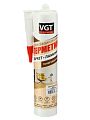 Герметик силиконизированный, универсальный, VGT, 400 г, бук - фото 3