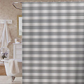 Штора для ванн 200х180 см, Peva, Полосы, капучино, STSC2828C
