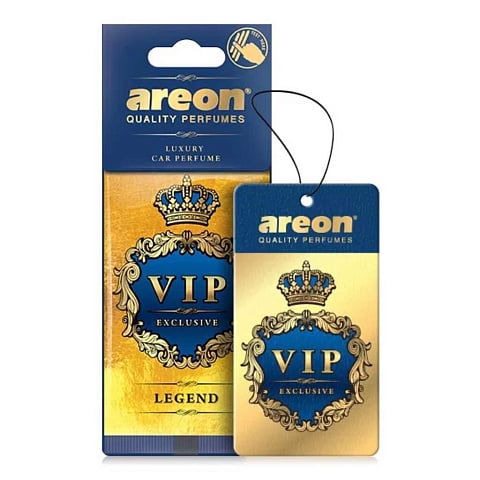 Ароматизатор в машину подвесной, сухой, Areon, "VIP" - Legend, 704-VIP-03