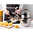 Кастрюля нержавеющая сталь, 5.9 л, с крышкой, крышка стекло, Daniks, Мадрид Gold, SD-324G, индукция - фото 6