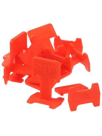 Зажим для выравнивания плитки 2 мм, 500 шт, СВП Prime, 3D Krestiki, 00-00002088