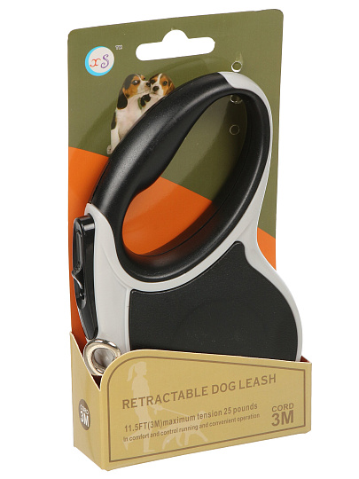 Поводок-рулетка 300 см, в ассортименте, Y4-11406