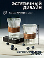 Стакан 300 мл, стекло, 2 шт, с деревянным кольцом, B060784 - фото 2