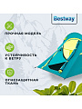 Палатка 2-местная, 220х120х90 см, 1 слой, 1 комн, 3 вентиляционных окна, Bestway, Coolquick 2, 68097 BW - фото 5