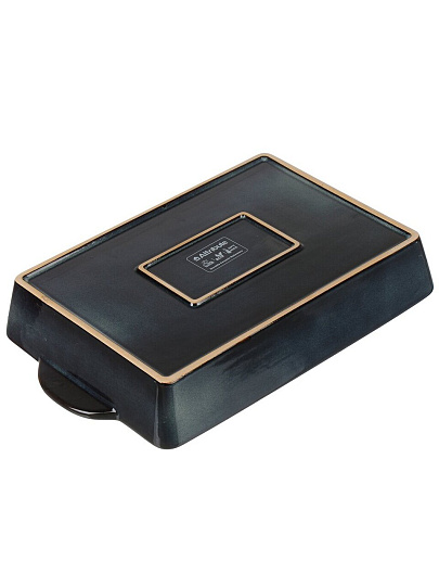 Форма для запекания керамика, 23.5х38х6.2 см, 3 л, прямоугольная, Attribute, Nativa, ABN001