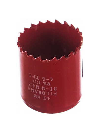 Коронка Pilorama, диаметр 40 мм, Bi-Metall 8%Co, 570040