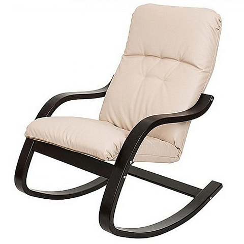 Кресло-качалка Эйр М189 из дерева, до 120 кг, 69х104х94 см