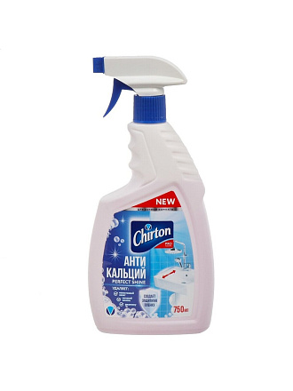 Чистящее средство для удаления известкового налета, Chirton, Антикальций, спрей, 750 мл