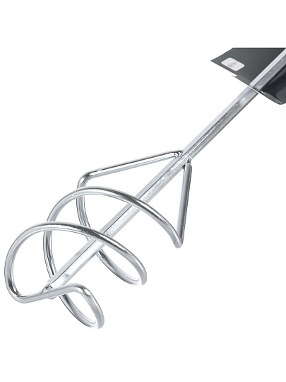 Насадка-миксер для красок и строительных смесей, круглые лопасти, диаметр 80х400х8 мм, оцинкованная, Bartex, 4238 Z2