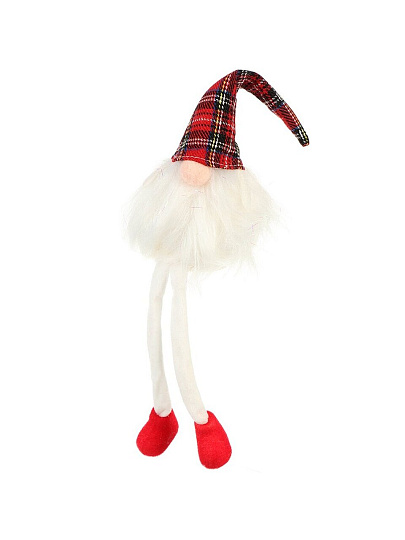 Фигурка декоративная Гномик, 28 см, белая, Y4-8437